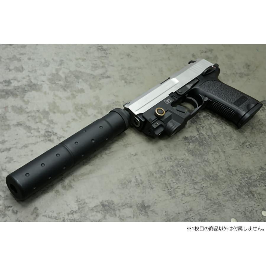 USP-10(BK) GUARDER USP 9mmマーキング スチールCNC スレッドアウター