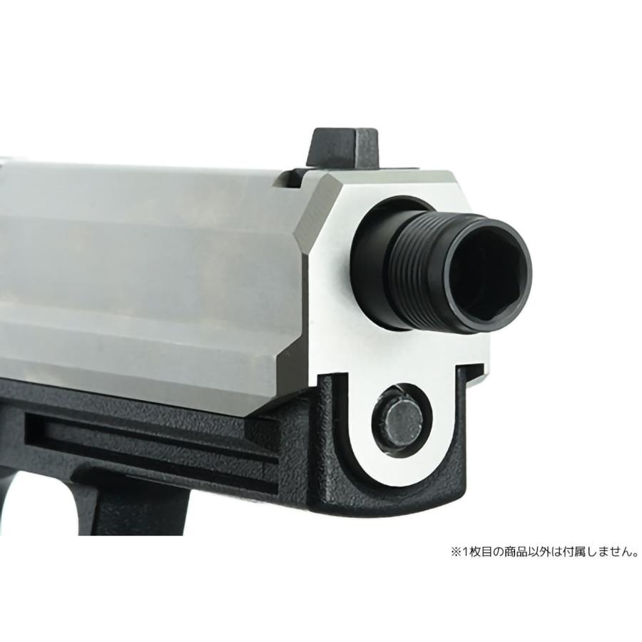 USP-10(BK) GUARDER USP 9mmマーキング スチールCNC スレッドアウター