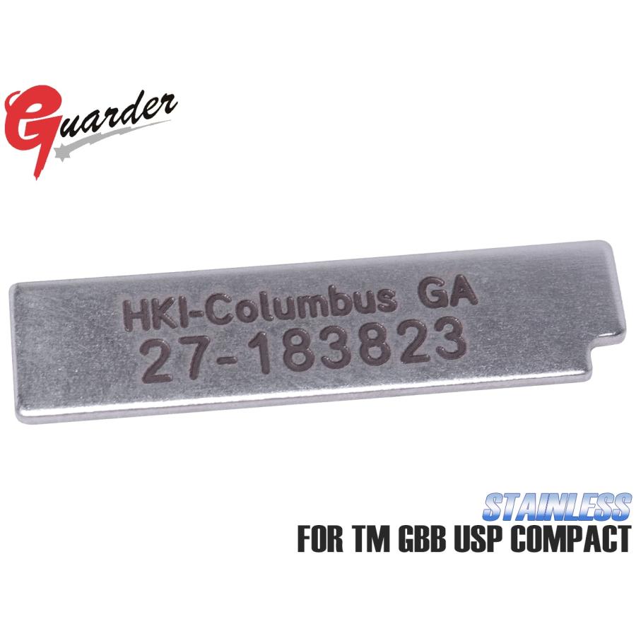 USP-38 GUARDER シリアルナンバータグセット for マルイ GBB USP