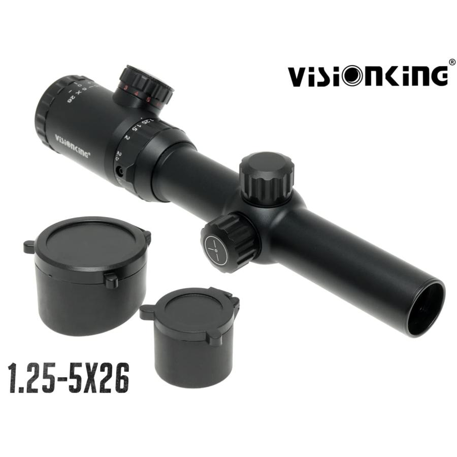 VSK-SCP-0001 VISION KING 1.25-5x26 CQBスコープ w/イルミネーション