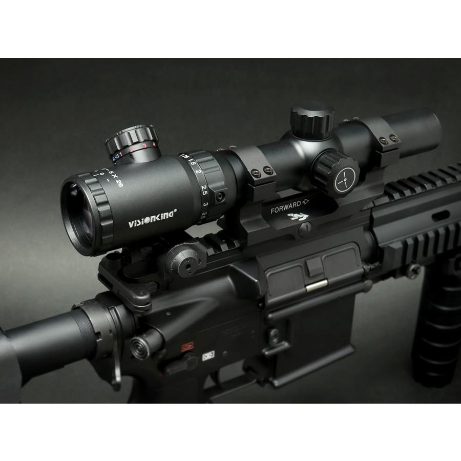 VSK-SCP-0001 VISION KING 1.25-5x26 CQBスコープ w/イルミネーション