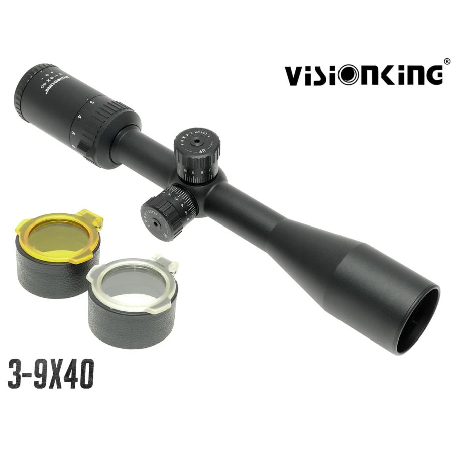 VSK-SCP-0009 VISION KING 3-9x40 ライフルスコープ w/ ナイトロイン