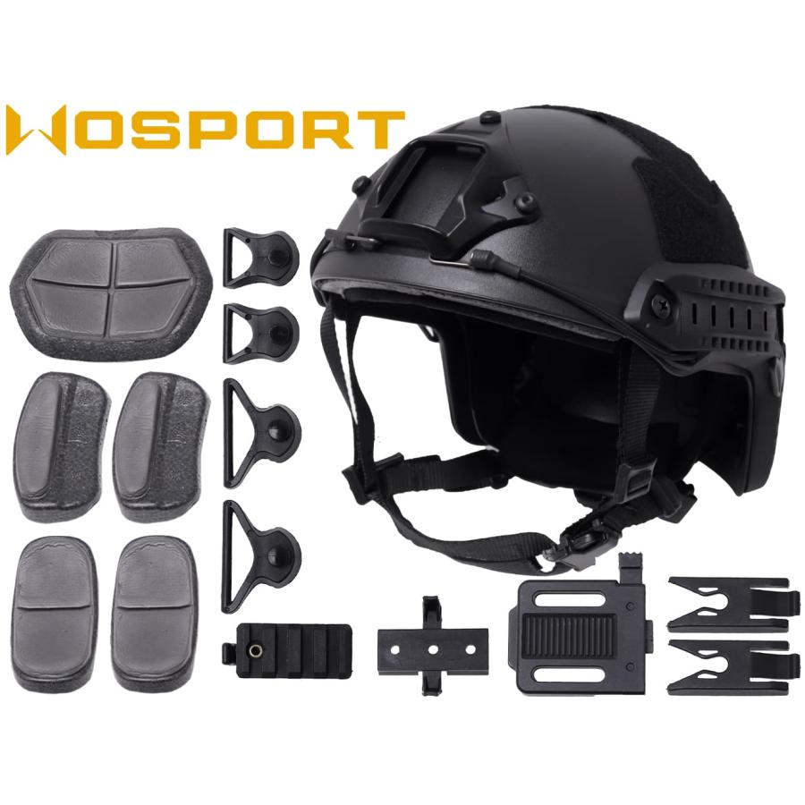 WO-HLM-005B WoSporT FAST MHタイプ ヘルメット ハイグレード
