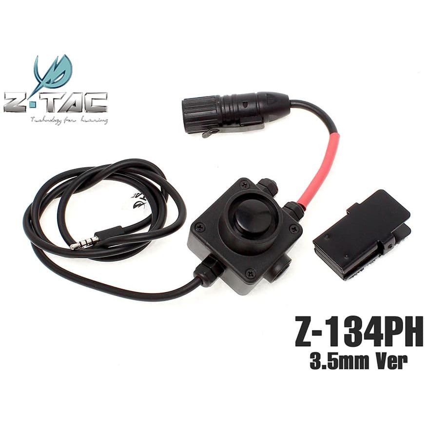 Z-134PH 【正規取扱店】 ZTACTICAL AS COMBATタイプ PTTスイッチ 3.5mm