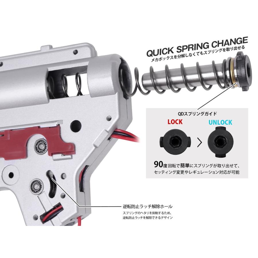 ZC-AMBX-012BF ZC LEOPARD V2 QD スタンダード メカボックスCOMP 8mm