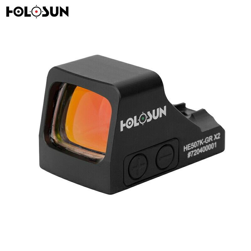 HOLOSUN ドットサイト HE507K-GR X2 Open Reflex グリーン サークル
