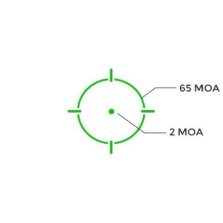 HOLOSUN ドットサイト AEMS 221301 Open Reflex グリーン サークル