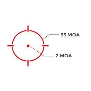 HOLOSUN ドットサイト HS510C-FDE Open Reflex レッド サークル ダット