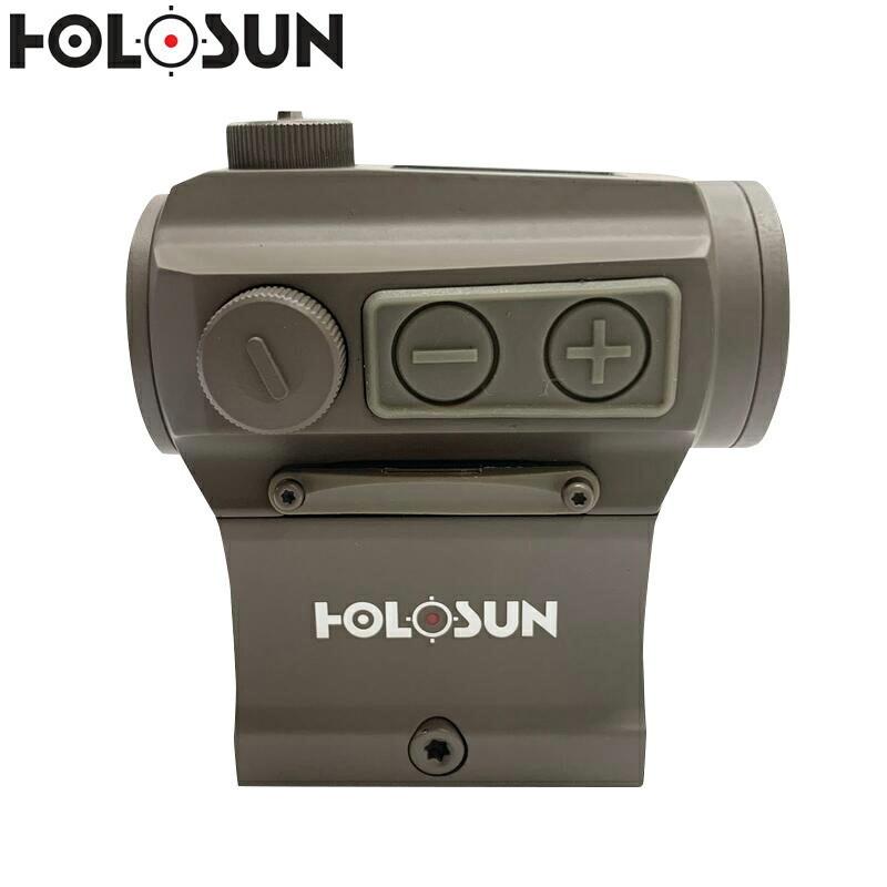 HOLOSUN ドットサイト HS403C-FDE Micro レッド ソーラーモデル HOLOSUN ドットサイト HS403C-FDE Micro レッド ソーラーモデル