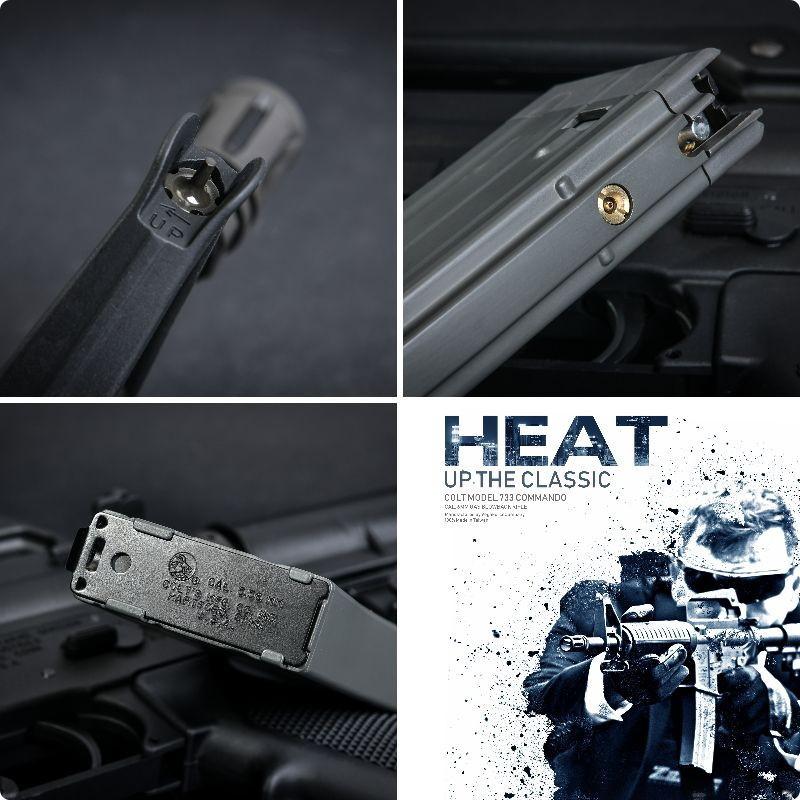 VFC Colt M733 正規ライセンス JP版 GBBR コルト コマンドー ガスブローバック BK［VF2J-LM733-BK01］_9