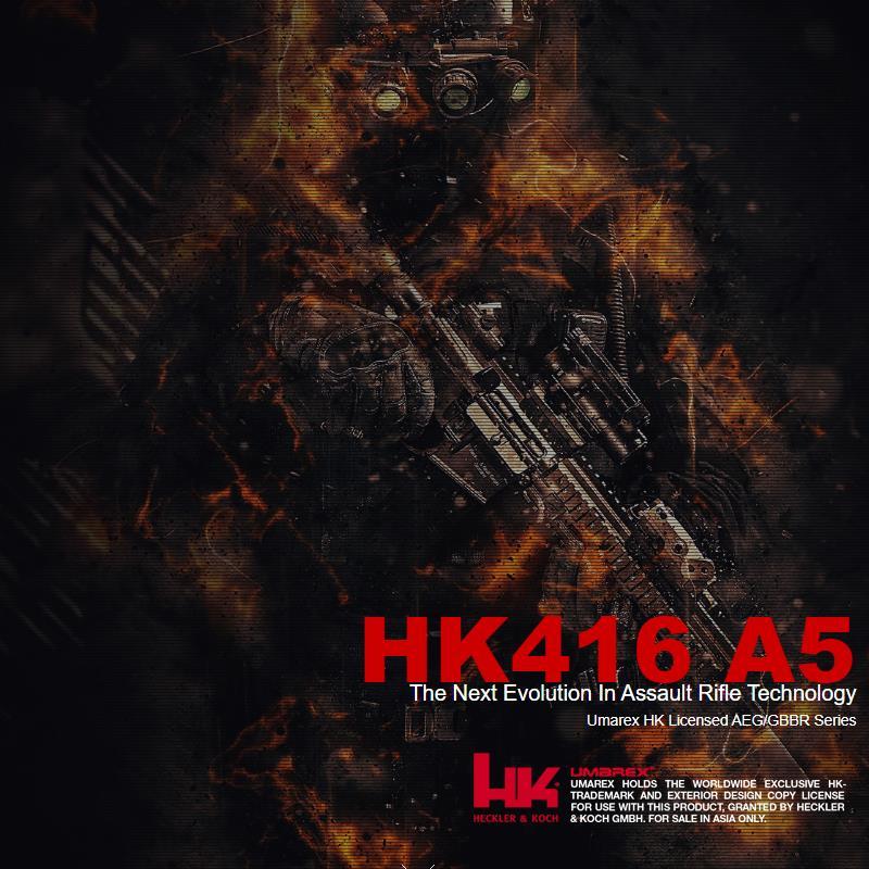 VFC Umarex HK416A5 GBBR V3 ガスブローバック RAL8000 [VF2J-LHK416A5-TN03]｜militaryblood｜08