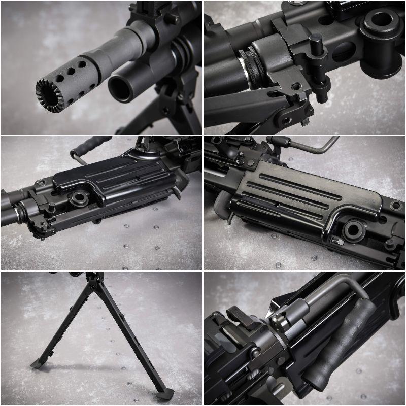 VFC FN M249 MINIMI Light Machine Gun ミニミ軽機関銃 GBB ガスブロ 正規日本版 [VF2J-LM249-BK01]｜militaryblood｜03