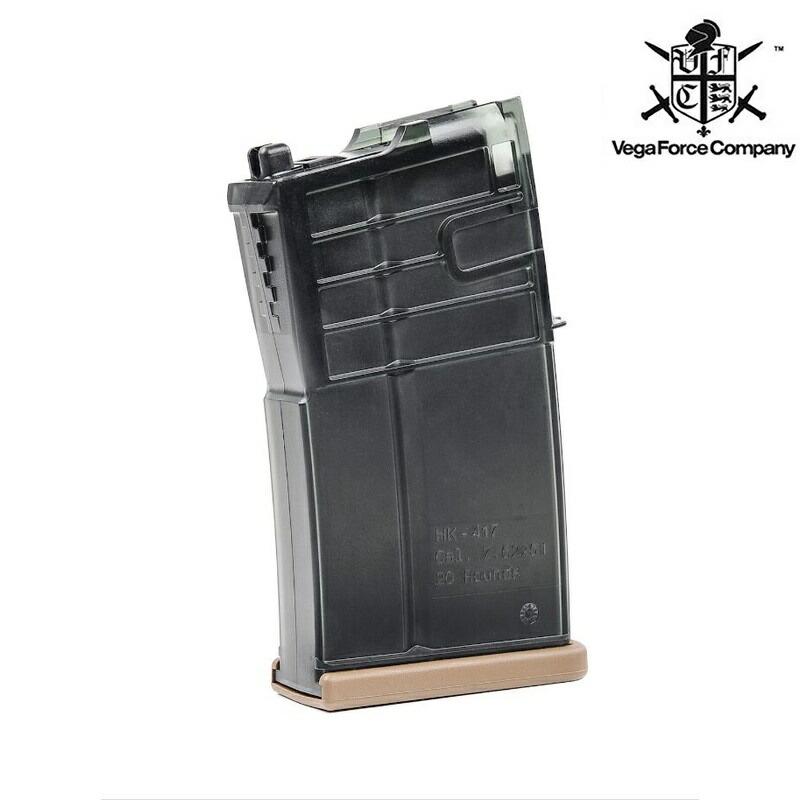 VFC Umarex HK417 用 ガスマガジン TAN [VF9-MAG-417G20-TN01]