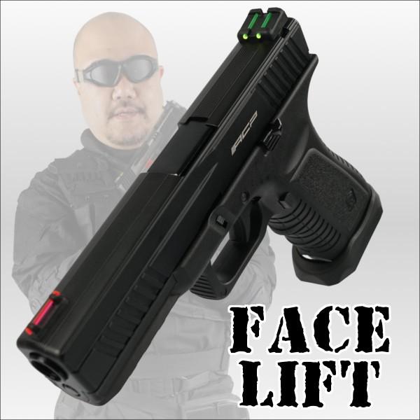 APS CO2ガスブローバックハンドガン フェイスリフト ガスガン 18歳以上エアガン