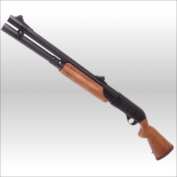 中古品 APS 排莢式ガスショットガン ウッドストック 18歳以上エアガン ライブシェルガスガン 【YWU7660840562】(27377円)