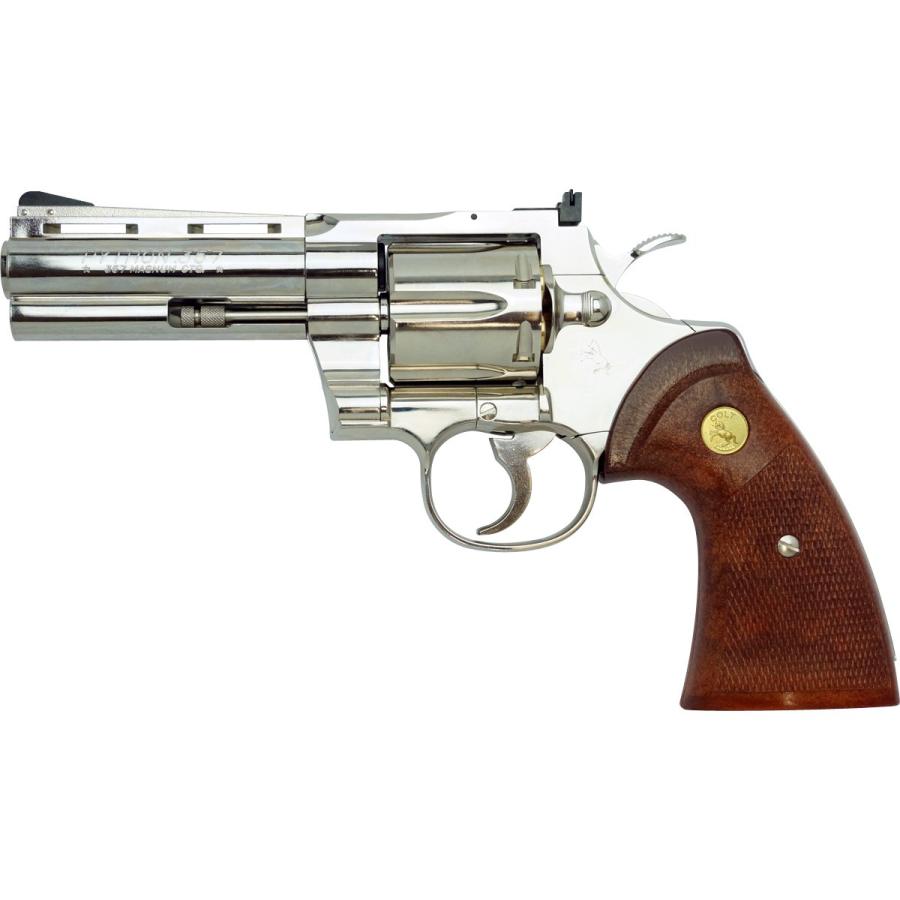 タナカワークス コルト パイソン .357マグナム アールモデル ニッケル