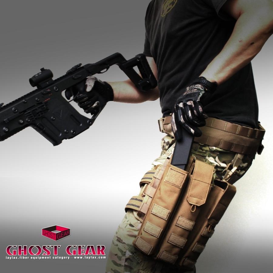 ライラクス GHOST GEAR P90シングルマガジンポーチ BK エアガン ライラクス GHOST GEAR P90シングルマガジンポーチ BK エアガン