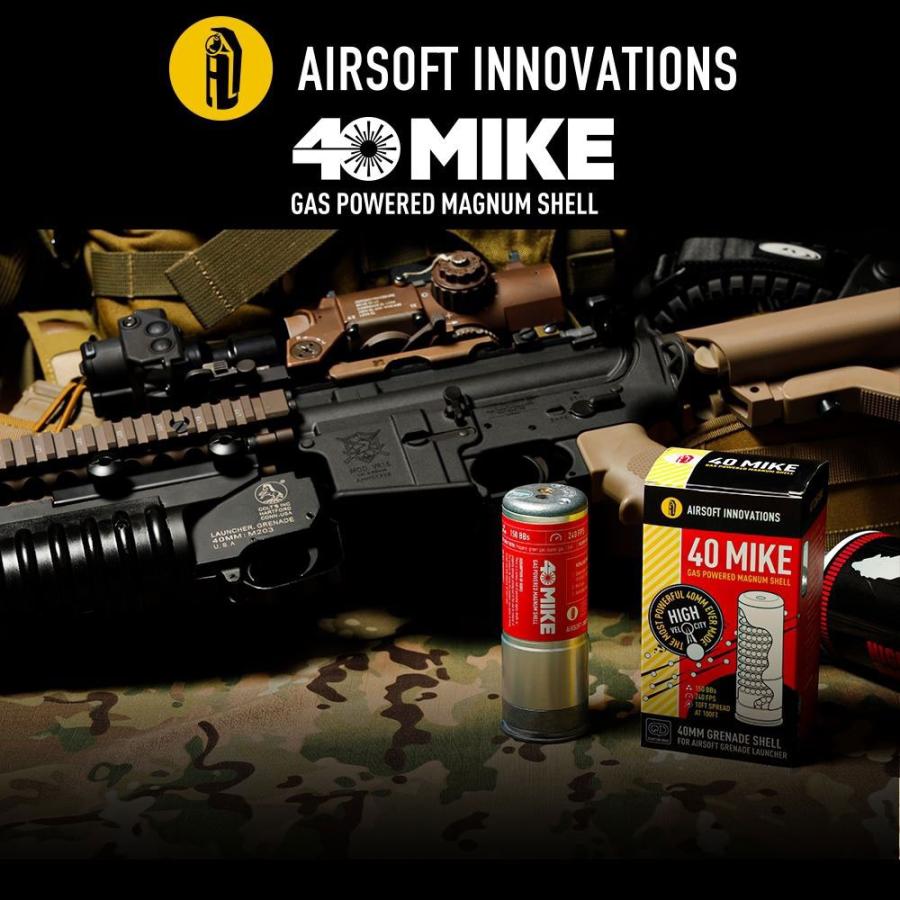 ライラクス AIRSOFT INNOVATIONS 40MIKE ガスパワー マグナム ライラクス AIRSOFT INNOVATIONS 40MIKE ガスパワー マグナム