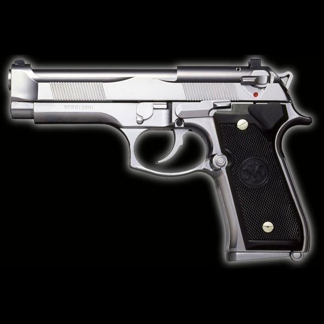 マルシン モデルガン組立キット M92F・CQB シルバーABS エアガン