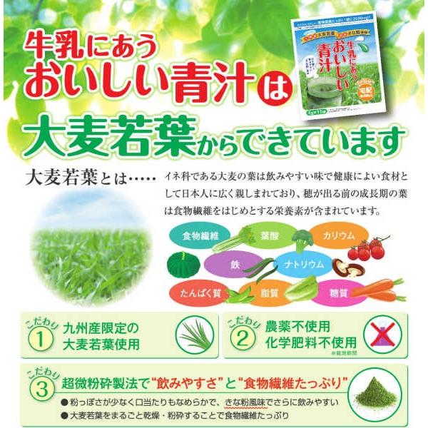 青汁牛乳 ページ Amazon | KOSEI フルーツ青汁 乳酸菌 酵素 配合 3袋 3か月分