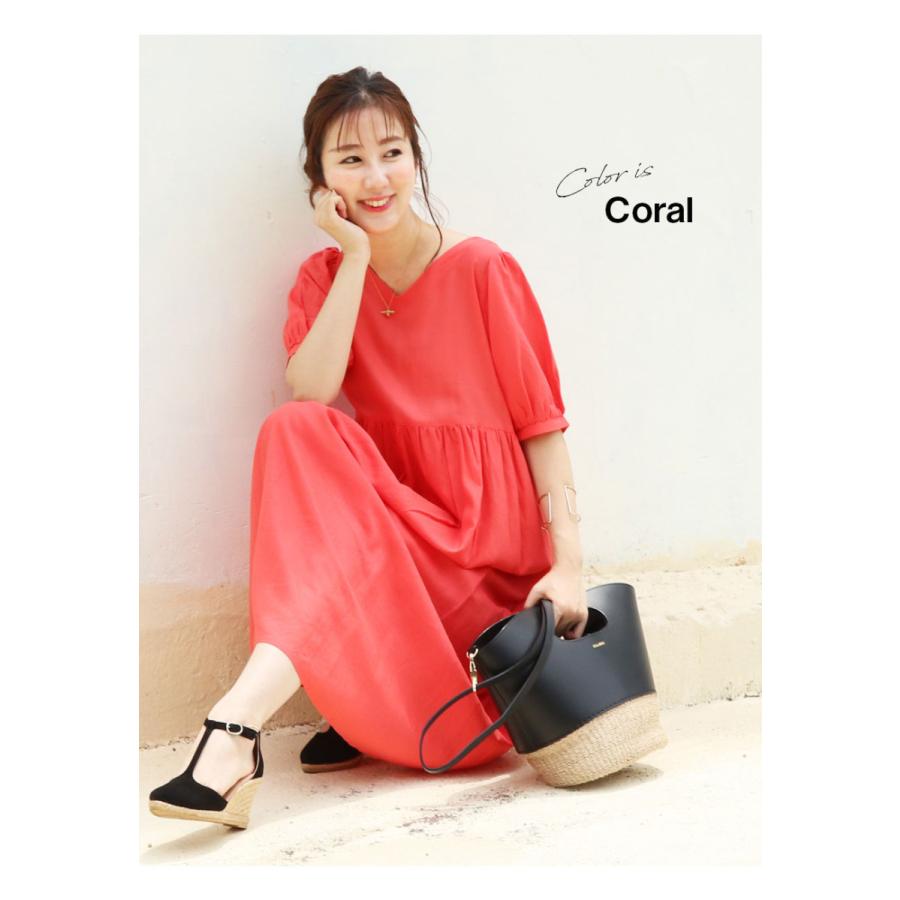 Sale 授乳服 マタニティ マオふわサラリネン混バックリボンワンピース ジッパータイプの授乳口 涼しいリネン混ワンピー ワンピ チュニック 麻 安い 8622 授乳服とマタニティ服のmilk Tea 通販 Yahoo ショッピング