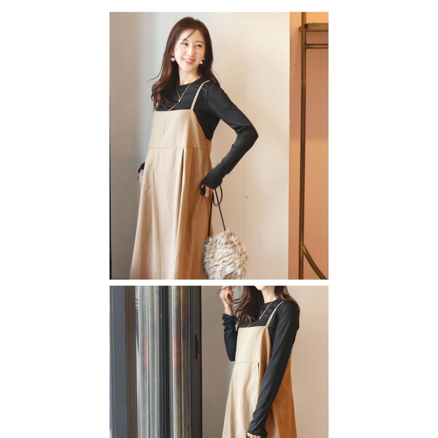 マタニティ 服 授乳服 キャナリィ・授乳シアートップス＆キャミワンピースセットアップ2点セット 【6426272】 |  | 17