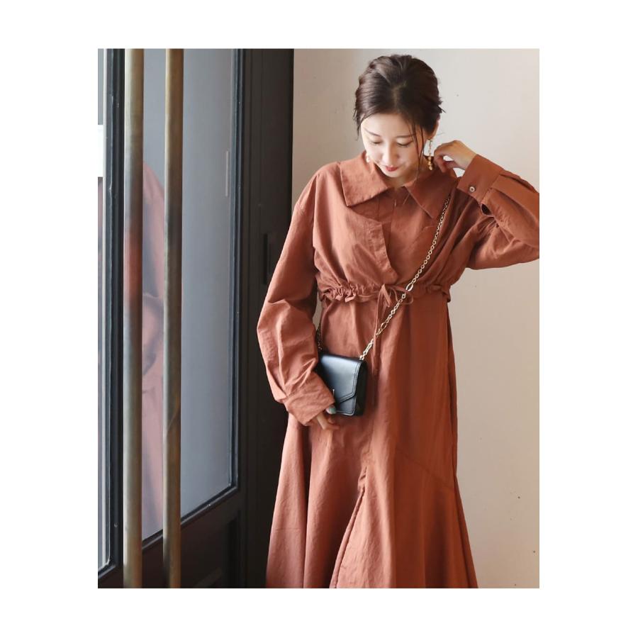 マタニティ 服 授乳服 エブリン・裾リボンショートブルゾン
