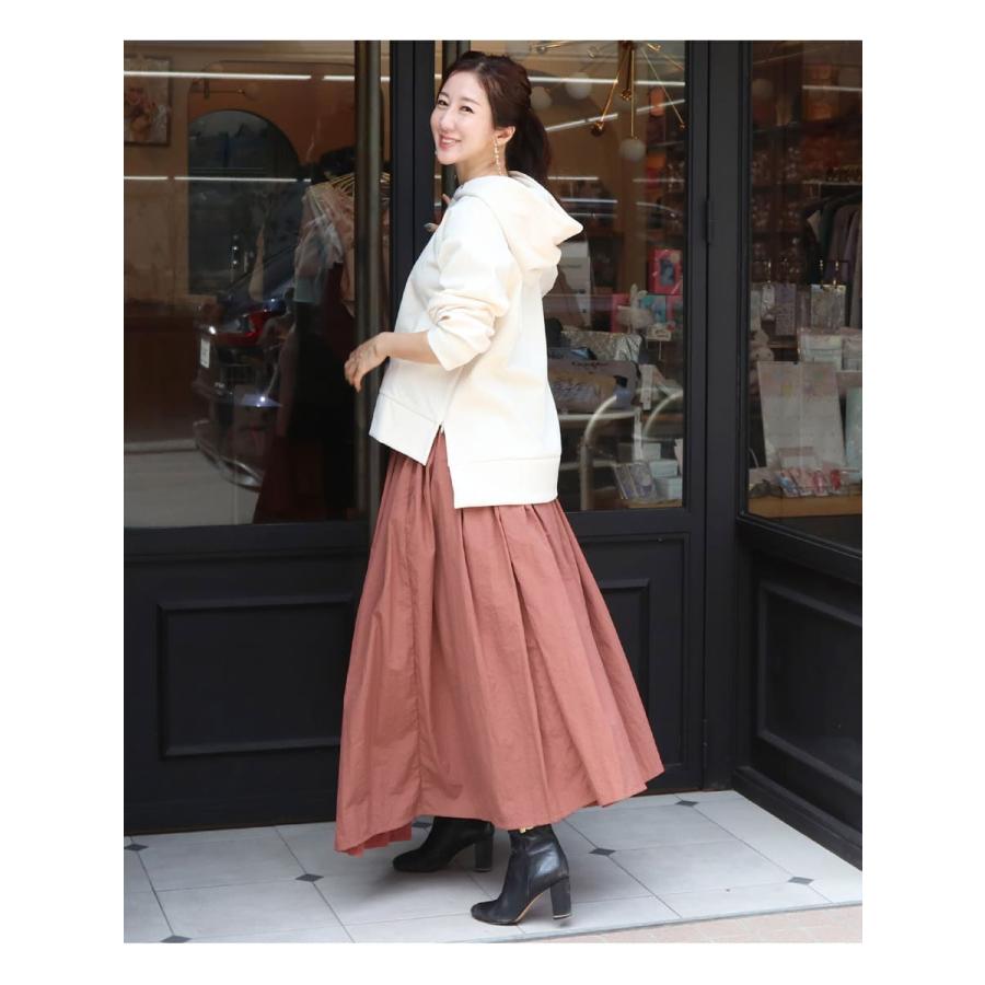 マタニティ 産後スカート ミラ・タックギャザースカート【6428275