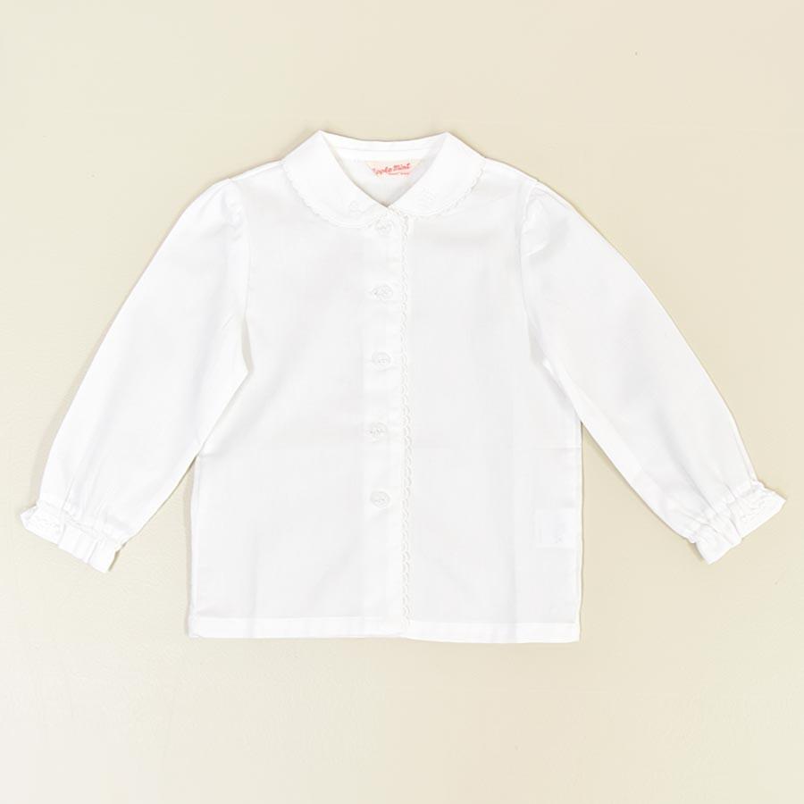 ベビー キッズ 日本製 綿100 長袖レース白ブラウス 1枚までネコポス可 冠婚葬祭 受験 子供服 キッズ 女児スーツ Angel Star エンゼルスター 安い Angelstar15 授乳服とマタニティ服のmilk Tea 通販 Yahoo ショッピング