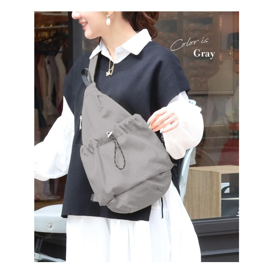 ママバッグ マザーズバッグ ドロストクロスボディバッグ（LI-E1626