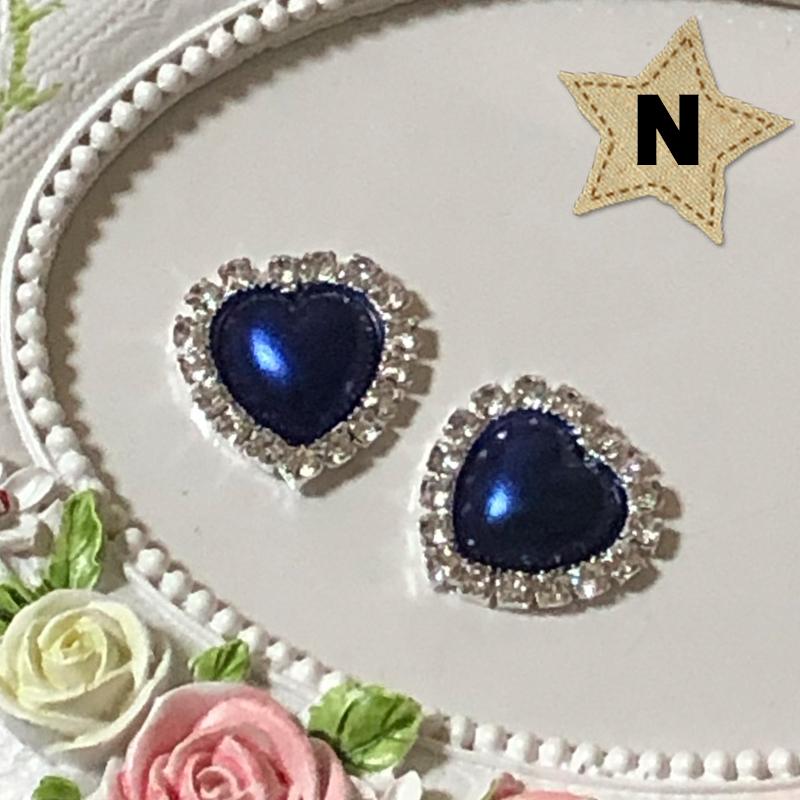 1個 50円】20mm パールハート センターパーツ : Milky Ribbon - 通販