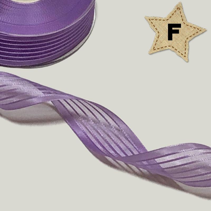 25mm幅 1m】全8色 ストライプ オーガンジーリボン : Milky Ribbon