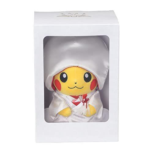 ポケモンセンターオリジナル ぬいぐるみ ピカチュウ 結婚式 和婚 ペアセット ぬいぐるみ ピカチュウ ポケモンセンターオリジナル 23×15×13