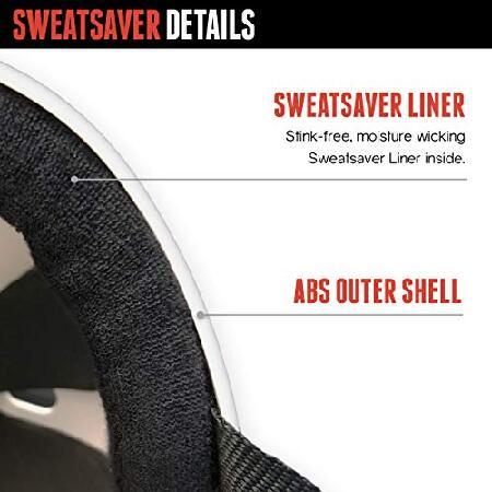 販促激安 Triple 8 Sweatsaver Linerスケートボードヘルメット、ホワイトラバー、M