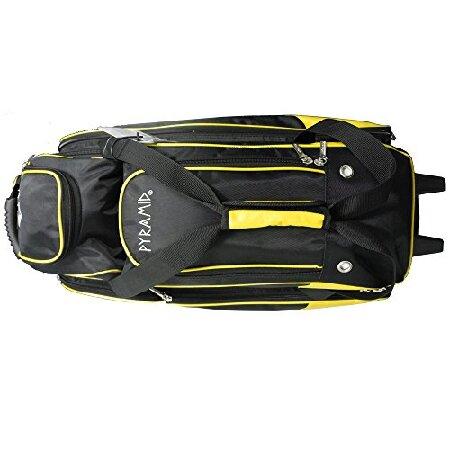 【新品 未使用 日本製】 Pyramid Path Triple Deluxe Roller ボーリングバッグ イエロー 【WS1188091269】(42458円)