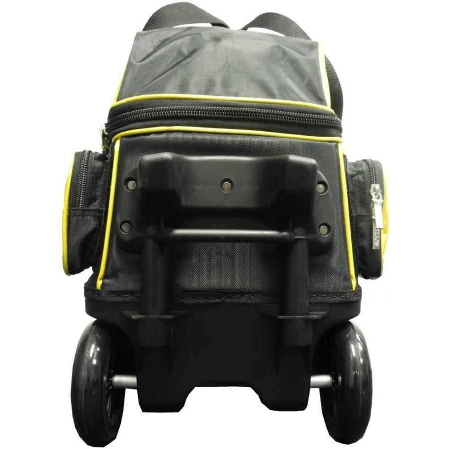 【新品 未使用 日本製】 Pyramid Path Triple Deluxe Roller ボーリングバッグ イエロー 【WS1188091269】(42458円)
