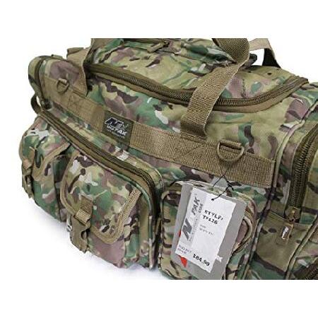 売り販促品 タクティカルダッフルバック MOLLE ミリタリーギアショルダーストラップ 野外活動用バッグ