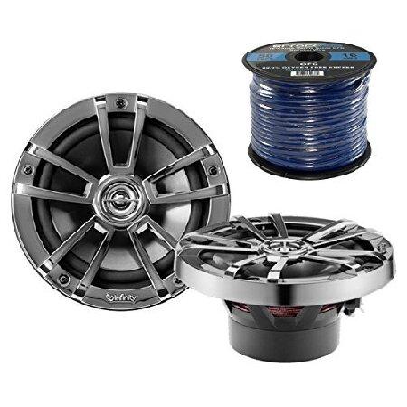 トップ 1 Pair LED Coaxial 2-Way Chrome Sport Power Boat Marine Weather-Proof 2-Way High-Performance 225-Watt 6.5-Inch Reference Infinity of 2) (Qty スピーカーユニット トップ 1 Pair LED Coaxial 2-Way Chrome Sport Power Boat Marine Weather-Proof 2-Way High-Performance 225-Watt 6.5-Inch Reference Infinity of 2) (Qty スピーカーユニット