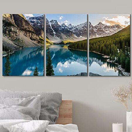 Wall26 3点キャンバス壁アート ワインボトル メガネ ブドウの静物 モダンホーム装飾 額入りですぐに掛けられる 24 X 16 X 3 Panels Cvs X Fb84 16x