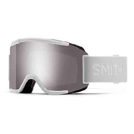 【在庫限り】 Vapor White - Goggle Snow Squad Smith | Lens Extra + Mirror Platinum Sun Chromapop ゴーグル、サングラス