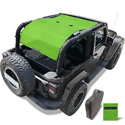 在庫有 Shadeidea サンシェード Jeep Wrangler ジープ ラングラー Jk 2 Door 07 18 Top Front Rear Trunk Green Mesh Screen Cover Uv Blocker With Grab Bag Sto Ts B07t35bkfn ミルポート 通販 Yahoo ショッピング 最も優遇 Institucional Artelasse Com Br