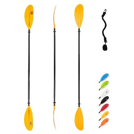 人気絶頂 Oceanbroad カヤックパドル 230cm 90 5インチ 合金シャフト カヤック ボートオール パドルリーシュ付き 保障できる Studiostodulky Cz