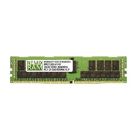 NEMIX RAM 16GB Memory Compatible with Apollo 35 System Server DDR4 2666MHz PC4-21300 ECC Registered RDIMM 1Rx4