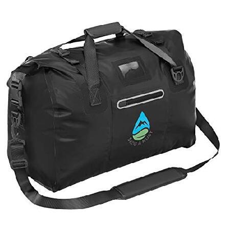 最安挑戦！ Kust 〓 Skog DuffelS〓k Black 90L | Bags Dry Duffle Waterproof ドライバッグ