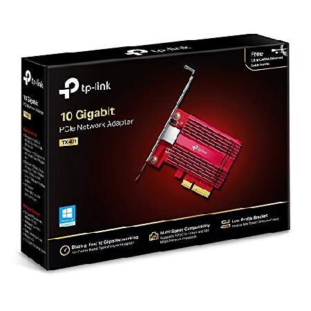 TP-Link 10Gbps LANカード PCI-E アダプター ネットワークカード TX401 