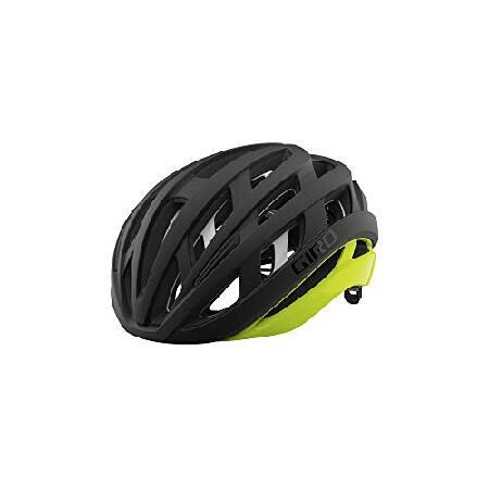 Giro Helios Spherical Adult Road Bike Helmet - Matte Black Fade/Highlight Yellow (2021), Large (59-63 cm) その他自転車用ヘルメット