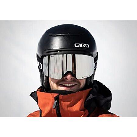 Giro Contour Adult Snow Goggle Grey Wordmark Strap With Vivid