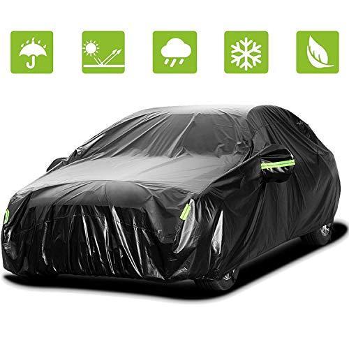 手数料安い Sailnovo 車カバー 屋内外 防水 防風 防塵 紫外線 傷防止 反射ストリップ付き セダン 珍しい Www Wcgserver Com