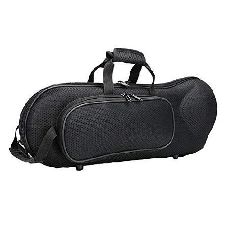 lahomia Professional Elle Trumpet Bag Hard Shell Carry Case for Brass Instrument - Oxford Fabric トランペットケース