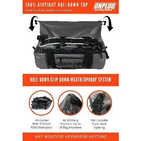 Unplug アルティメットアドベンチャーバッグ - 1680D 高耐久 防水